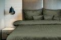 Pościel adamaszek 200x220+2x70x80 Ciemna Zieleń Premium