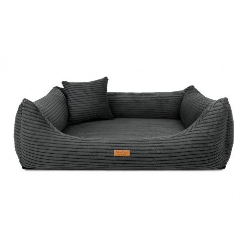 Legowisko dla psa ortopedyczne RIMINI ciemno szare
