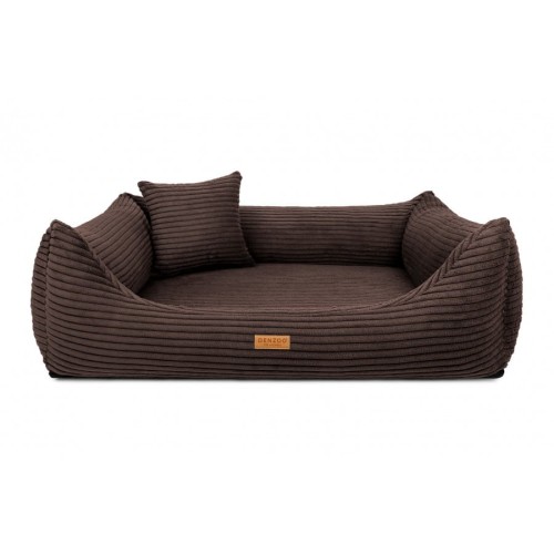 Legowisko dla psa ortopedyczne RIMINI brązowe