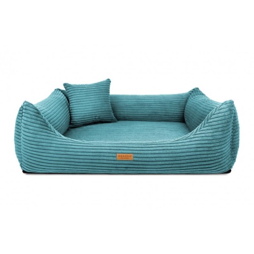 Legowisko dla psa ortopedyczne RIMINI turkusowe