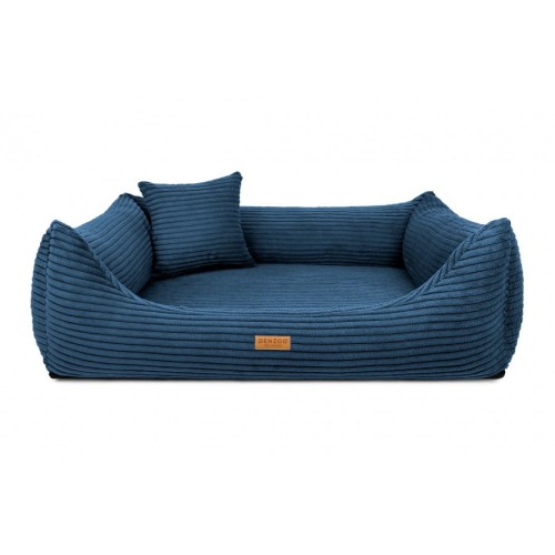 Legowisko dla psa ortopedyczne RIMINI granatowe
