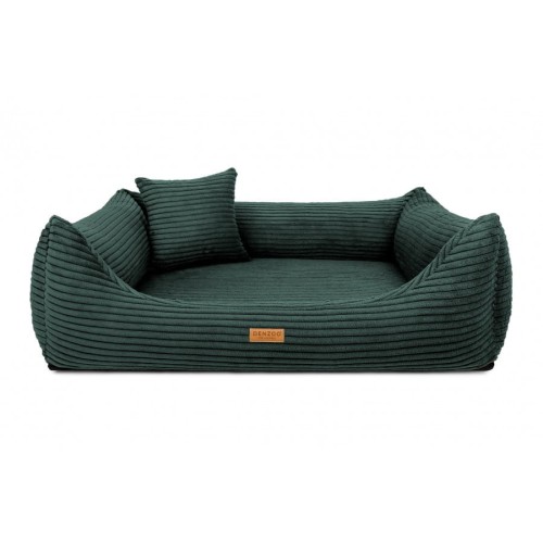 Legowisko dla psa ortopedyczne RIMINI butelkowa zieleń