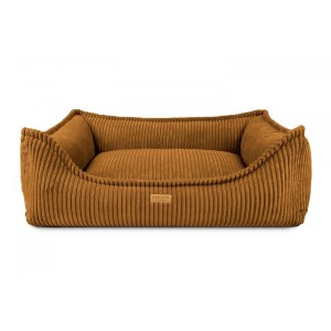 Legowisko dla psa ortopedyczne musztardowe MILANO