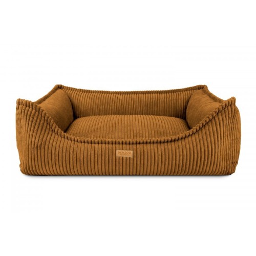 Legowisko dla psa ortopedyczne designerskie musztardowe MILANO