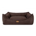 Legowisko dla psa ortopedyczne designerskie brązowe MILANO
