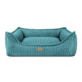 Legowisko dla psa ortopedyczne designerskie turkusowe MILANO