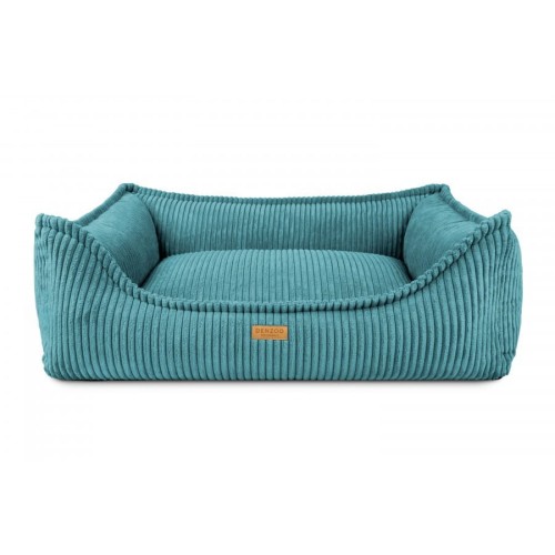 Legowisko dla psa ortopedyczne designerskie turkusowe MILANO