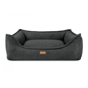 Legowisko dla psa ortopedyczne grafitowe MILANO