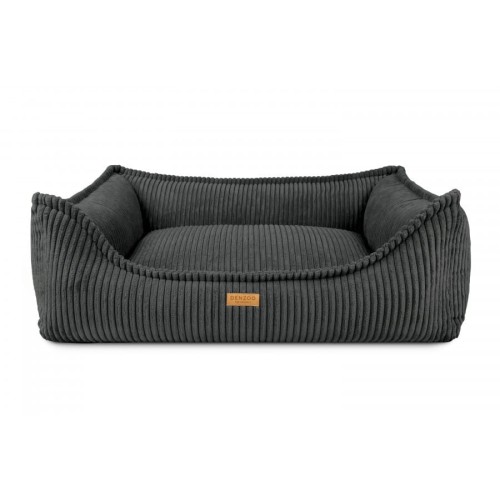 Legowisko dla psa ortopedyczne designerskie grafitowe MILANO