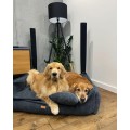 Legowisko dla psa ortopedyczne grafitowe MILANO