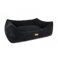 Legowisko kanapa dla psa solidne czarne PRATO