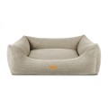 Legowisko dla psa ortopedyczne ekskluzywne beżowe PRATO