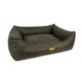 Legowisko dla psa ortopedyczne ciemne beżowe Bergamo