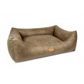 Legowisko dla psa ortopedyczne beżowe premium BERGAMO