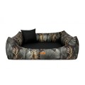Legowisko dla psa ortopedyczne dżungla złota MODENA plamoodporne
