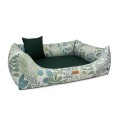 Legowisko dla psa ortopedyczne zieleń MODENA plamoodporne