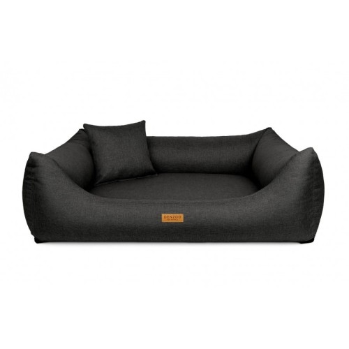Legowisko dla psa ortopedyczne grafitowe MODENA plamoodporne
