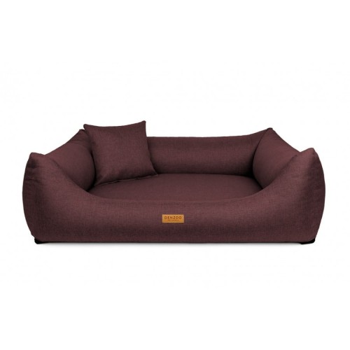 Legowisko dla psa ortopedyczne śliwkowe MODENA plamoodporne