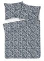Pościel satynowa 160x200+2x70x80 grafitowa 63A Exclusive
