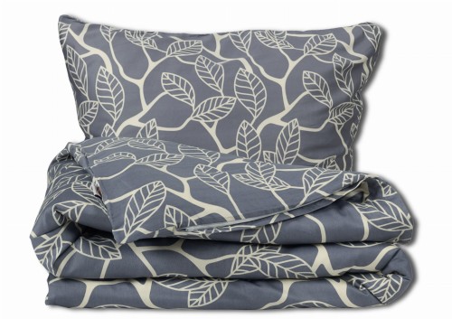 Pościel satynowa 160x200+2x70x80 Ciemna Noc 63A Exclusive