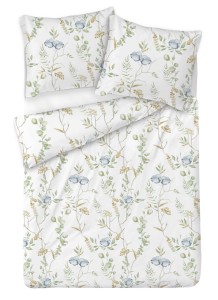 Pościel satynowa 200x220+2x70x80 Lenia łąka 65A Exclusive  