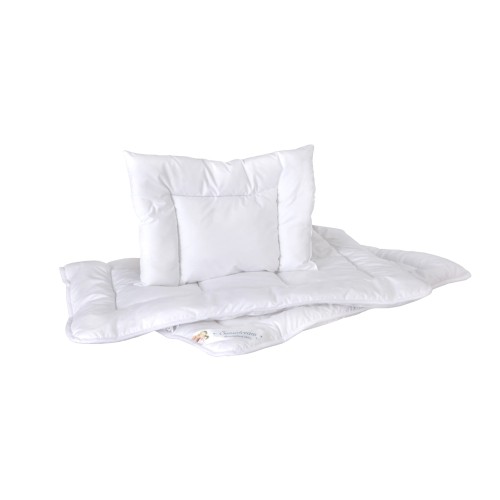 Kołdra 100x135 do łóżeczka 4 pory roku z poduszką 40x60 Sensidream Poldaun