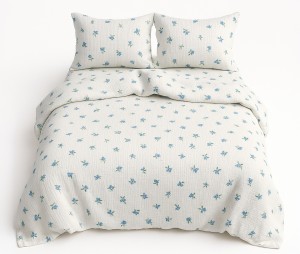 Pościel muślinowa 160x200+2x70x80 Jagody Boho 04 Muślin