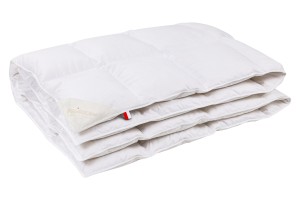 Kołdra puchowa 140x200 Letnia White Flower Piórex 