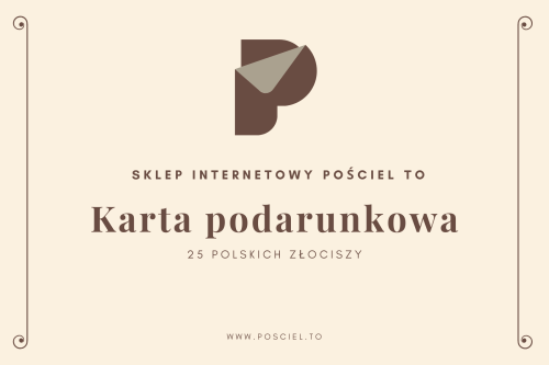 Karta podarunkowa - Pościel To