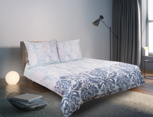 Pościel satynowa 200x220+2x70x80 Glamour 01A Premium Matex