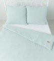 Pościel muślinowa 160x200+2x70x80 Miętowy Pastelowy Delikatna