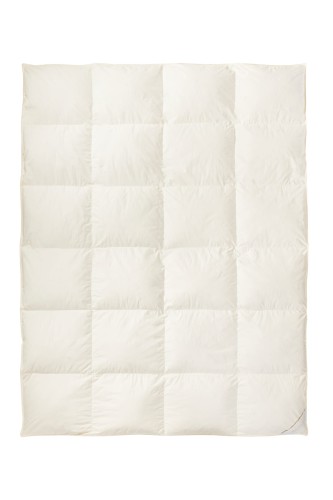 Kołdra puchowa 200x220 całoroczna kremowa Standard Piórex