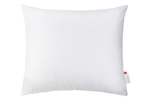 Poduszka z puchu 70x80 wysoka trzykomorowa biała Piórex