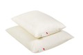 Poduszka puchowa 70x80 wysoka trzykomorowa kremowa Piórex