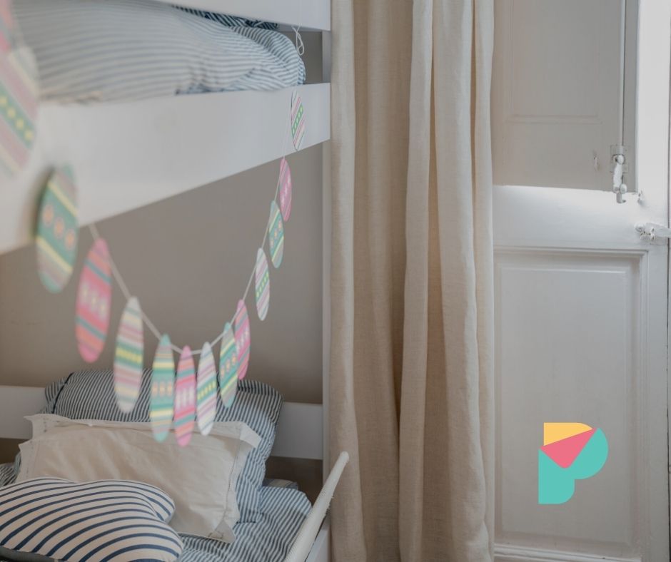 ozdowy wielkanocne do sypialni